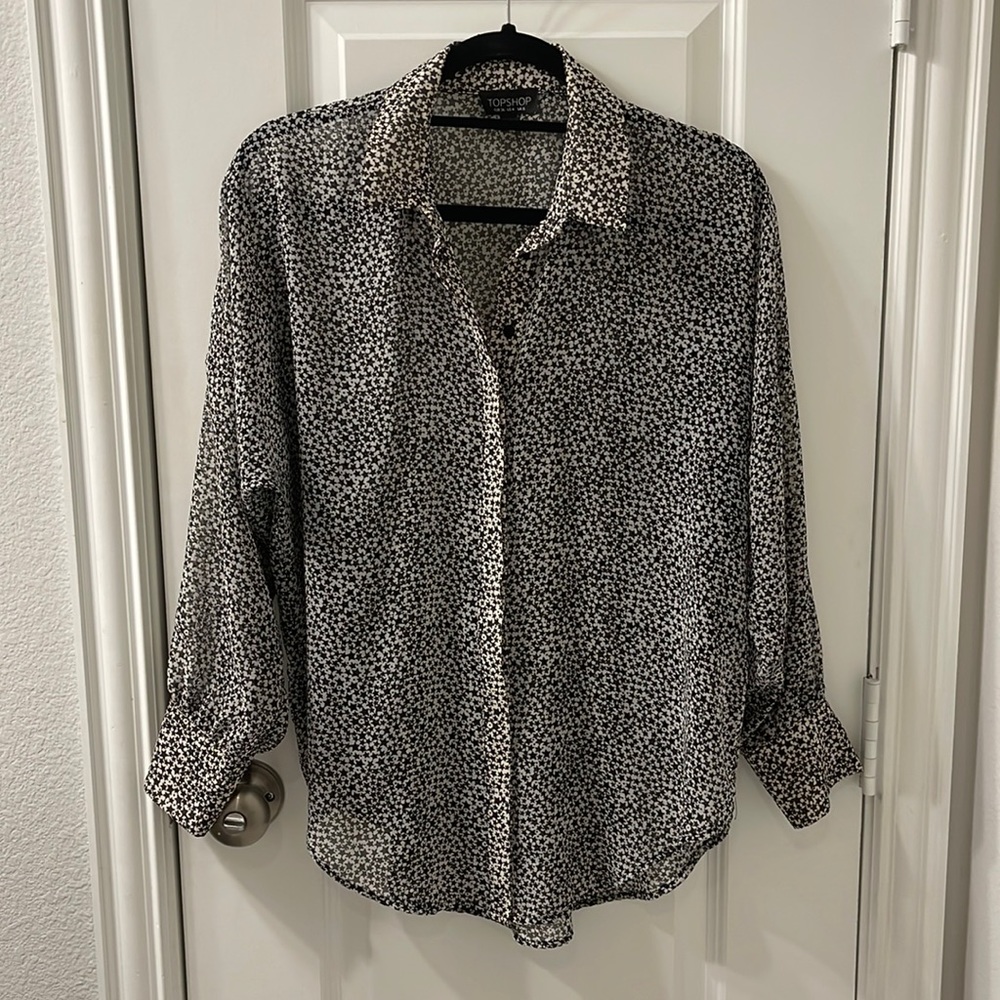 Tophop Star Print Blouse